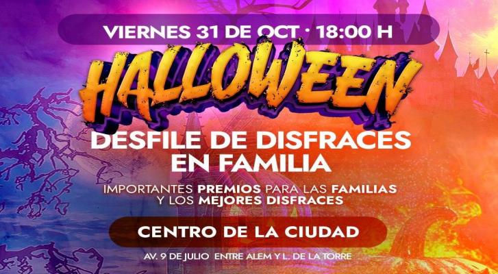 23/10/2025 - Halloween 2025: desfile de disfraces en familia